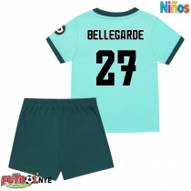 Camiseta Wolves Jean-Ricner Bellegarde #27 Visitante Equipación para niños 2025-26 manga corta (+ pantalones cortos)